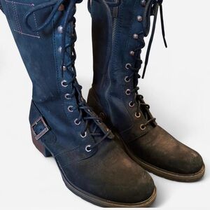 Timberland Women's Lace Up Boots - Black